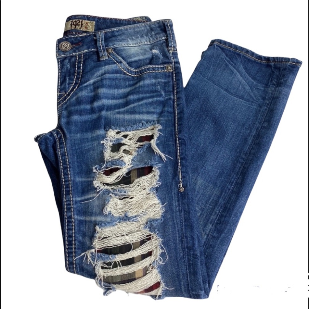 1921 WESTERN GLOVE WORKS CROP JEANS